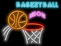 Swipe Basketball Neon image