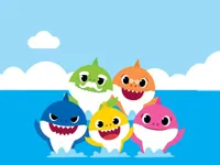 Baby Shark Coloring image